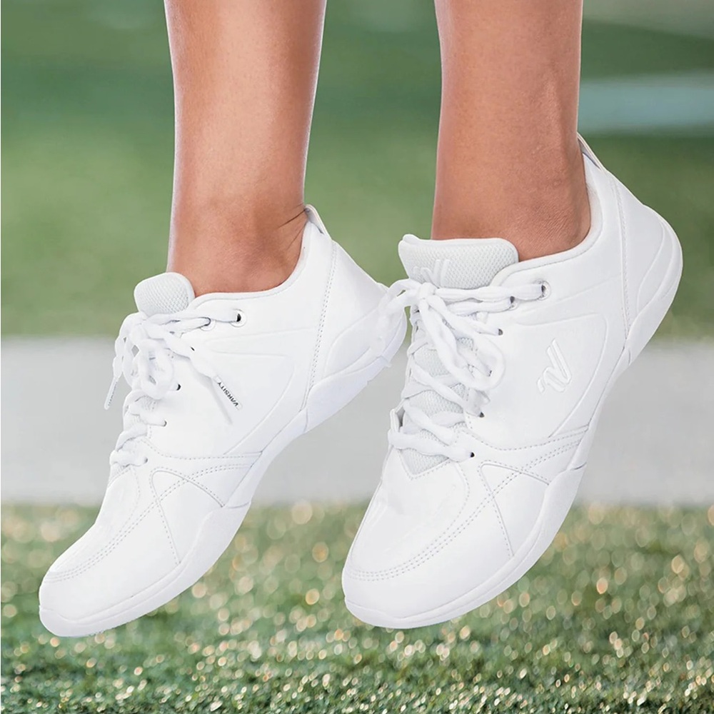 Varsity Huddle Women's White Athletic Cheer Shoes